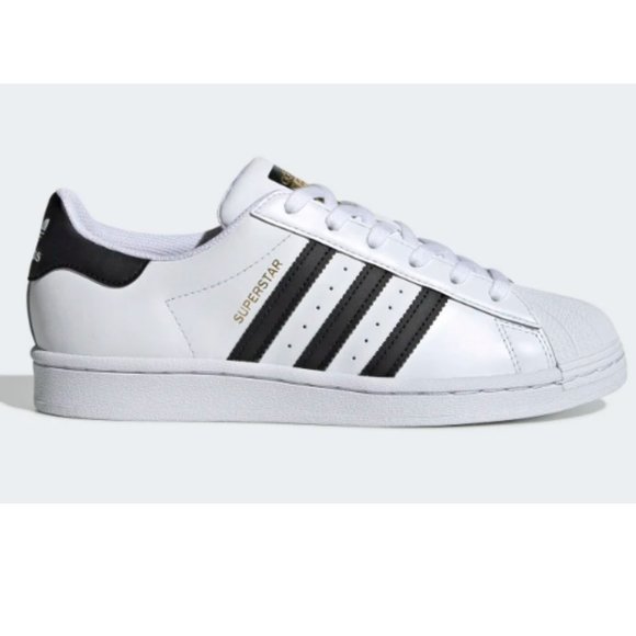 Adidas Women's Superstar White Shoes Sneakers Size 8.5 Style S79418